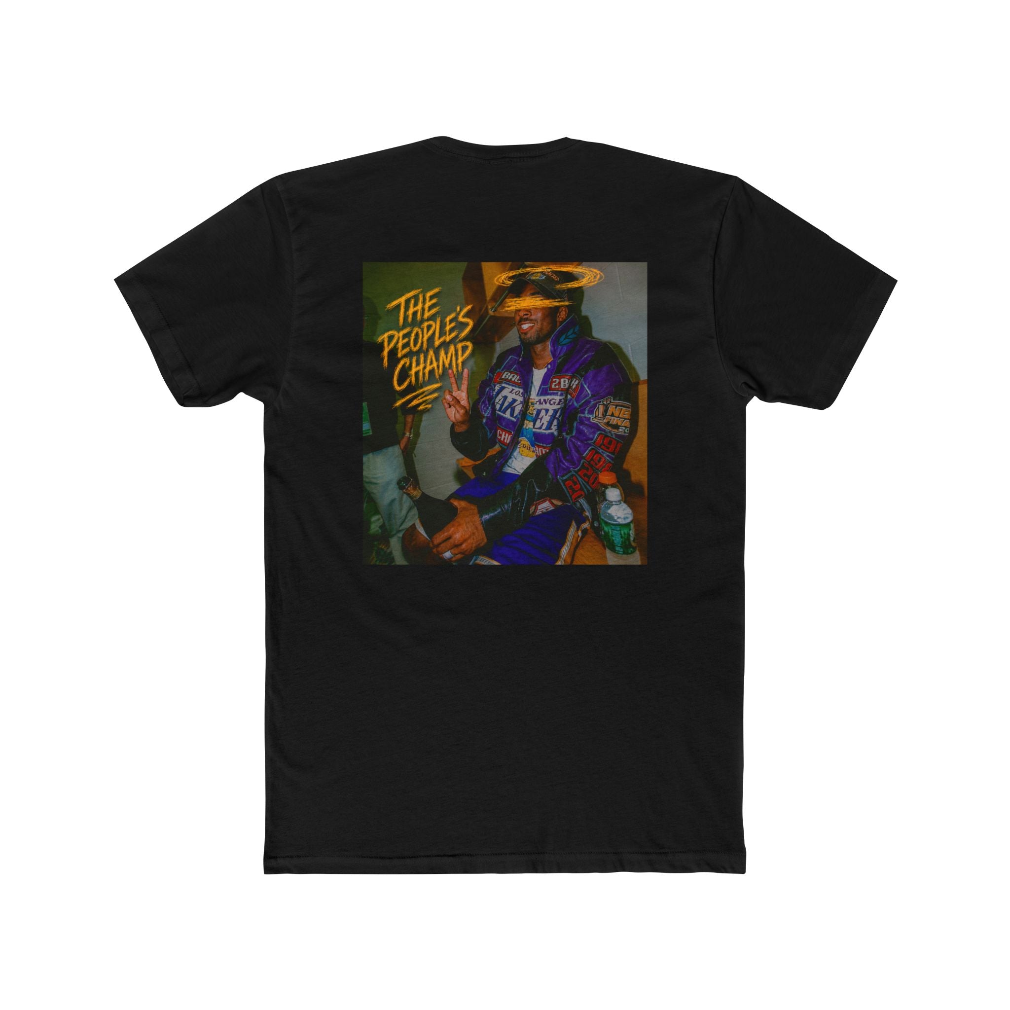 T-Shirt — 'The People's Champ' Retro Basketball #4 Graphic Tee