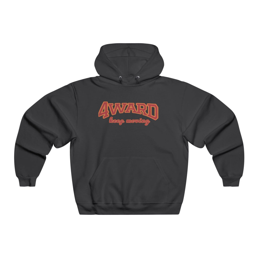 4ward Keep Moving Hoodie — Motivational Retro Graphic Sweatshirt